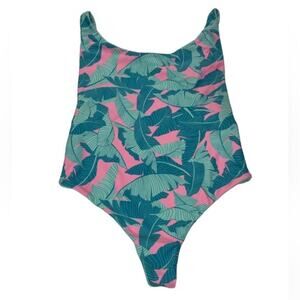 NWT Arrow & Eve Beach Vacation Reversible One Piece Swim Bathing Suit Size M